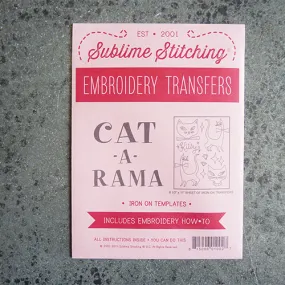 Sublime Stitching : Embroidery Patterns - Cat-A-Rama