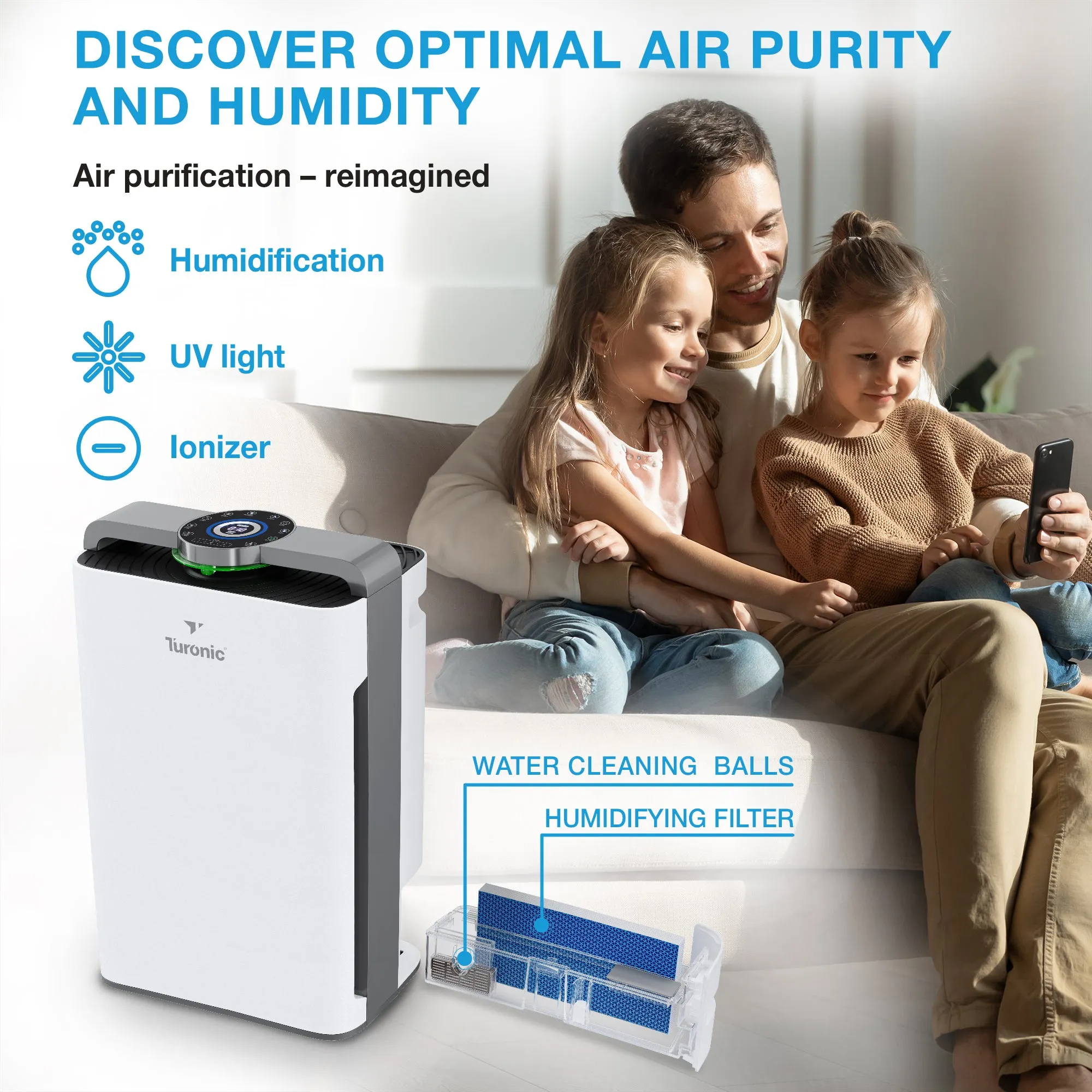 Turonic Premium Air Purifier PH950