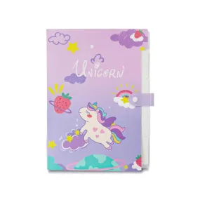 Unicorn Theme File Folder For Kids