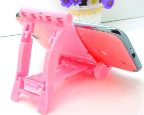 Universal Portable Folding Mobile Phone Stand Holder - Purple