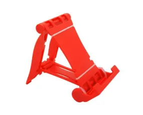 Universal Portable Folding Mobile Phone Stand Holder - Red