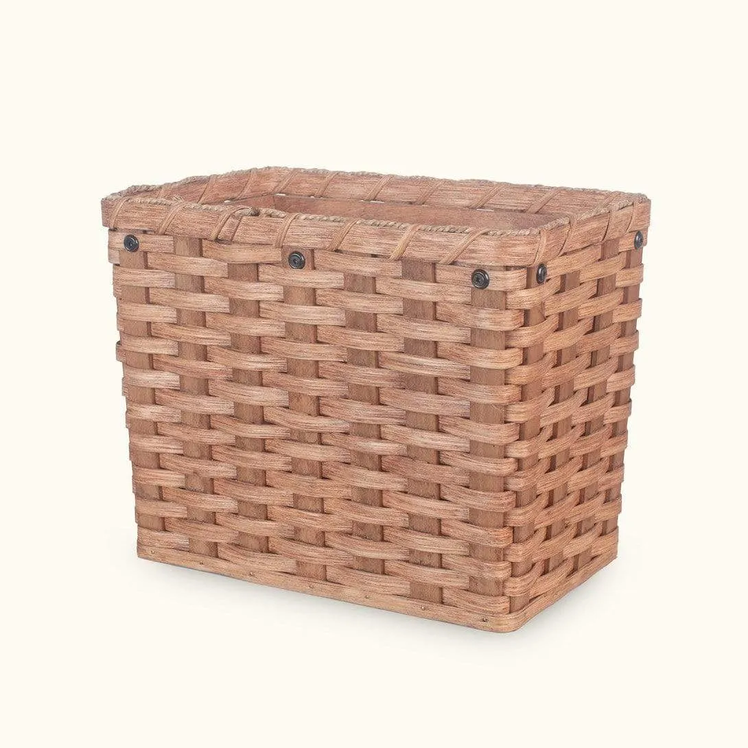 Wicker File Basket | Decorative Hanging File Storage Box