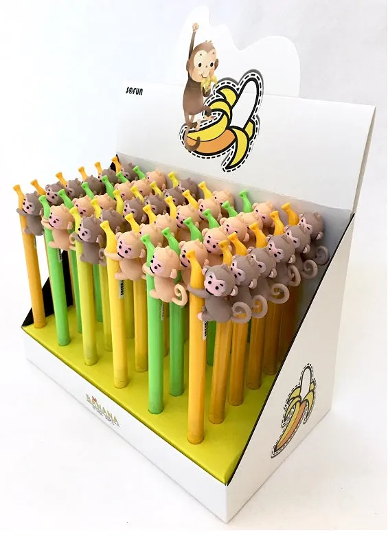 X 22227 MONKEY BANANA GEL PEN-DISCONTINUED